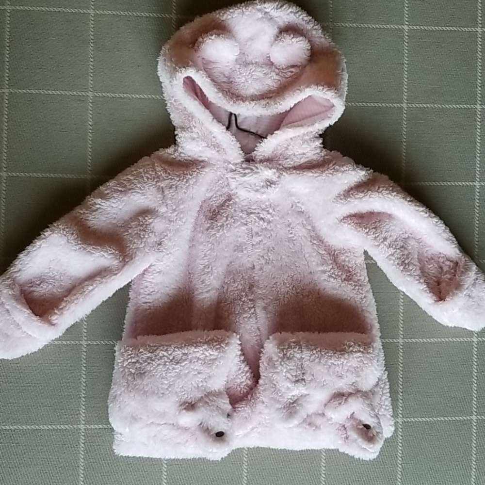Baby Bunting with Puppy Ears and Feet